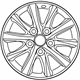 Toyota 42611-06B40 Wheel, Disc