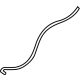 Toyota 90068-33017 Hose, Windshield Washer