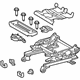 Toyota 71120-07060 Frame Assembly, Front Seat