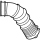 Toyota 17880-77030 Hose Assembly, Air Clean