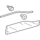 Toyota 75077-0A041 MOULDING SUB-ASSY, R