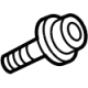 Toyota 90159-A0018 Belt Weatherstrip Screw, Front