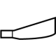 Toyota 58748-04020 Protector, Quarter Panel