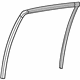 Toyota 68142-52191 Run, Rr Door Glass