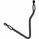 Toyota 78890-42040 Lock Cable, Rear