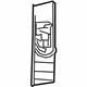 Toyota 73023-02060-C2 Plate Sub-Assembly, Fr S