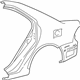 Toyota 61601-02140 Quarter Panel, Passenger Side