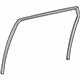 Toyota 68142-0T010 Run, Rear Door Glass