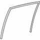 Toyota 68142-0R051 Run, Rr Door Glass