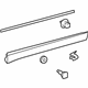 Toyota 75071-0E081-D2 MOULDING Sub-Assembly, F