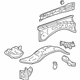 Toyota 53701-35A50 Apron Sub-Assembly, Front F