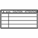 Toyota 16793-28010 Label, Cooling Fan Caution