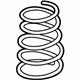 Toyota 48231-0T010 Spring, Coil, Rear