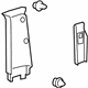 Toyota 62410-60120-A0 GARNISH Assembly, Center Pi