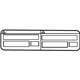 Toyota 88723-02140 A/C Label