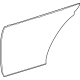 Toyota 67113-47060 Outer Panel, Rear Passenger Side