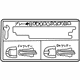 Toyota 47991-33010 Label, Brake Tube In