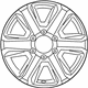 Toyota 42611-04180 Wheel, Disc