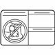 Toyota SU003-03429 Label Sd Ab CAUTN