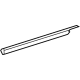 Toyota 75710-0C030 Window Molding, Chrome, Passenger Side