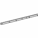 Toyota 68171-33042 Weatherstrip, Front Door Glass, Inner RH