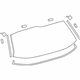 Toyota 68105-08040 Glass Sub-Assembly, Back