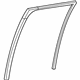 Toyota 68142-10081 Run, Rr Door Glass