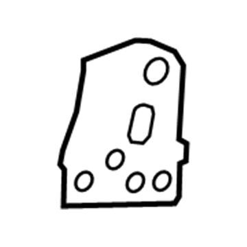 Toyota 67923-0R010 Crash Pad, Front Passenger Side 67923-0R010 Toyota Crash Pad, Front Passenger Side Illustration 1 of 1