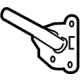 Toyota 72062-0A040 Striker, Driver Side Toyota 72062-0A040 Striker, Driver Side