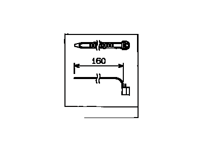 Toyota 82711-24420 Clamp, Wiring HARNES