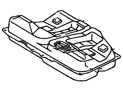 Toyota 77001-06900 Tank Assembly, Fuel