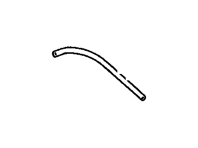 Toyota 90080-44095 Hose,  Valve To Fuel Filler Pipe