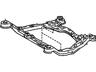 Toyota 51100-06010 Frame Assembly, Front