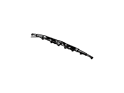 Toyota 85222-07010 Blade,  Front Wiper,  LH