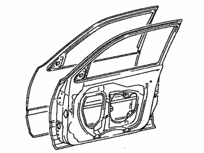 Toyota 67001-07010 Panel Sub-Assy, Front Door, RH