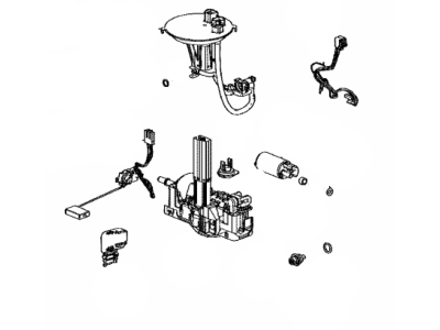 Toyota 77020-42230 Tube Assy,  Fuel Suction W/Pump & Gage