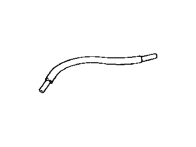 Toyota 23271-74280 Hose,  Fuel,  NO.1(For Return Tube,  NO.1)