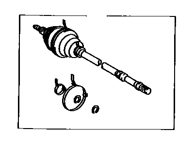 Toyota 43470-19366 Joint Assembly Rear Drive Outboard Joint Right