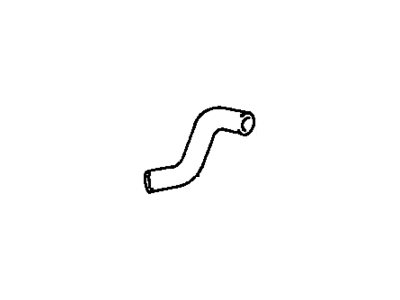 Toyota 16262-74010 Hose,  Water Inlet