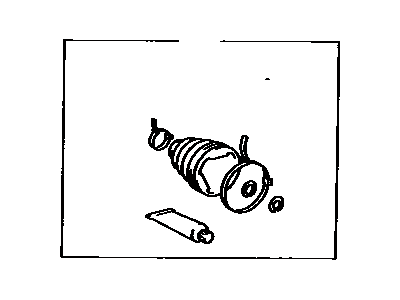 Toyota 04438-20060 Front Cv Joint Boot, Left