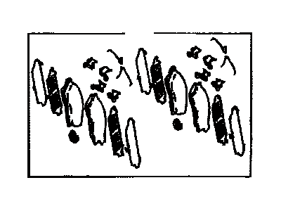 Toyota 04491-17130 Pad Kit,  Disc Brake,  Front
