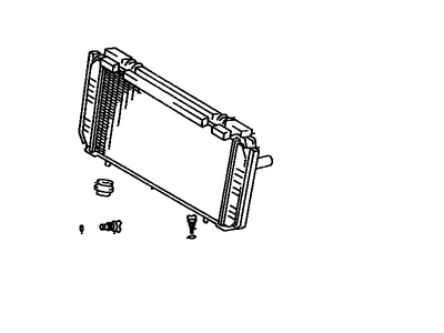 Toyota 16400-74610 Radiator Assy