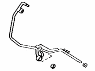 Toyota 33106-33010 Pipe, Manual Transmission Oil