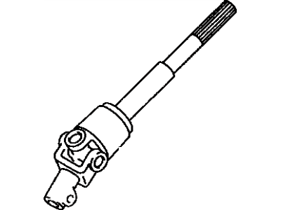 Toyota 45260-17150 Shaft Assy,  Steering Intermediate,  NO.2