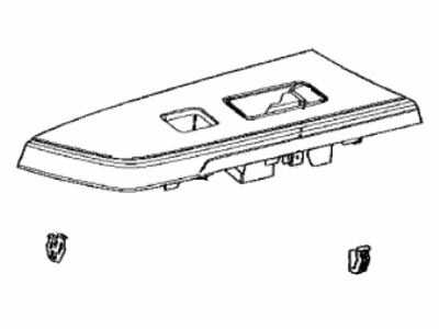 Toyota 74230-08140 Panel Assy,  Front Door Armrest Base,  RH