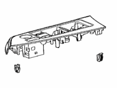 Toyota 74240-08160 Panel Assy,  Front Door Armrest Base,  LH