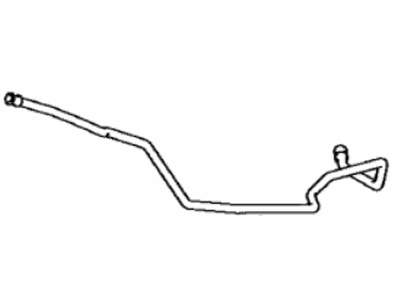 Toyota 87248-08220 Hose,  Rear Heater Water Outlet,  B