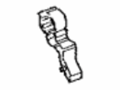 Toyota 16581-0P130 Clamp,  Heater