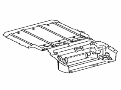 Toyota 58513-08060-C1 Carpet, Floor, Ctr