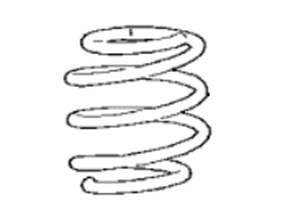 Toyota 48131-08130 Spring, Coil, Fr